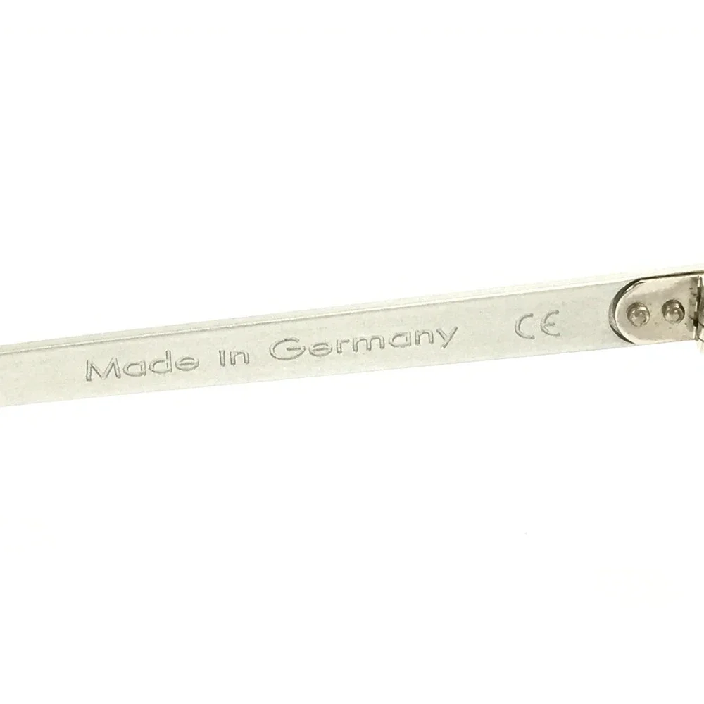 Onkel Eyeglasses Frames Zonk Col 1 Shiny Black Matte Silver Half Rim 50-18-138